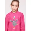 Woody Kalkoen Meisjes Pyjama - FUCHSIA