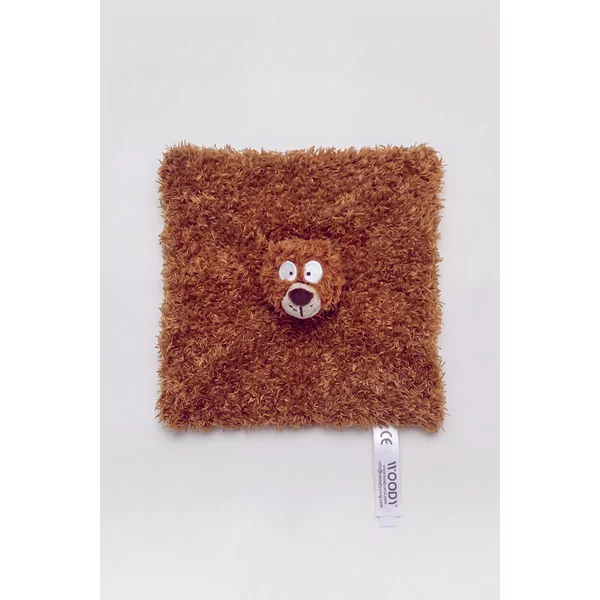 Woody Beer Knuffeldoekje - beer