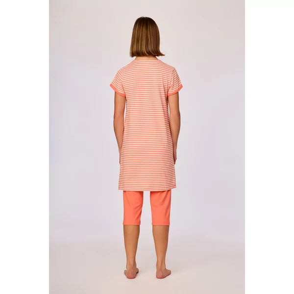 Woody Olifant Dames Pyjama - multicolor streep