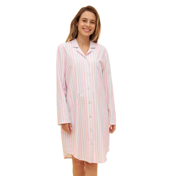 Rösch Dames Nachtkleed - stripe