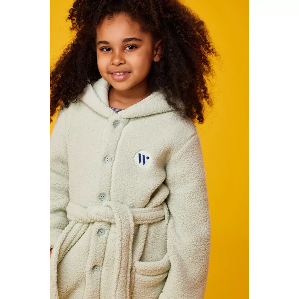 Woody Unisex Kamerjas - pastelgroen