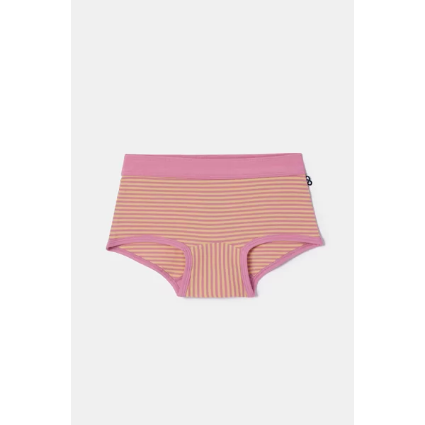 Woody Meisjes Short 2P - set roze + streep