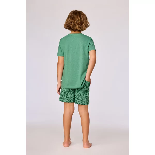 Woody Jongens Pyjama - Groen