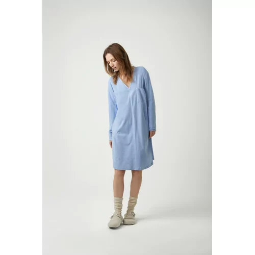 Pluto Labelle Dames Nachtkleed - Blue Chine