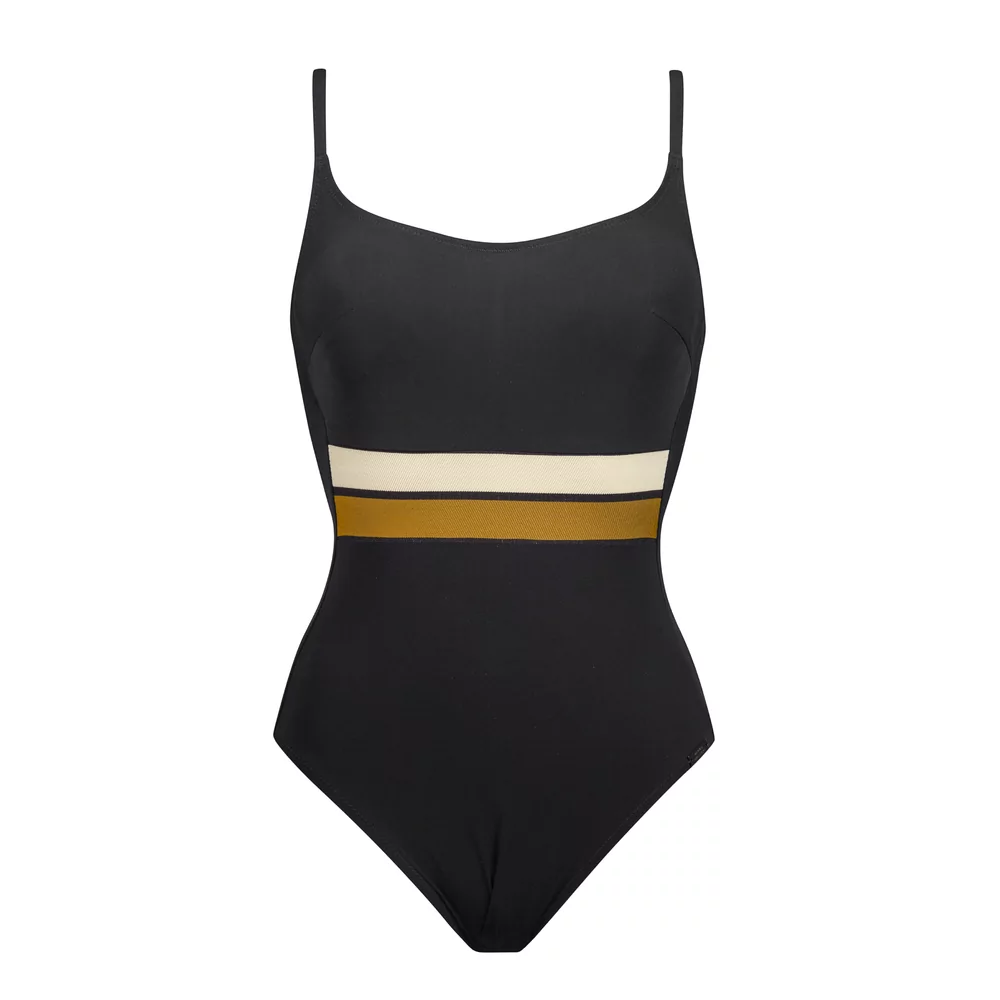 Maryan Mehlhorn Antagonist Badpak - Black-sand-caramel