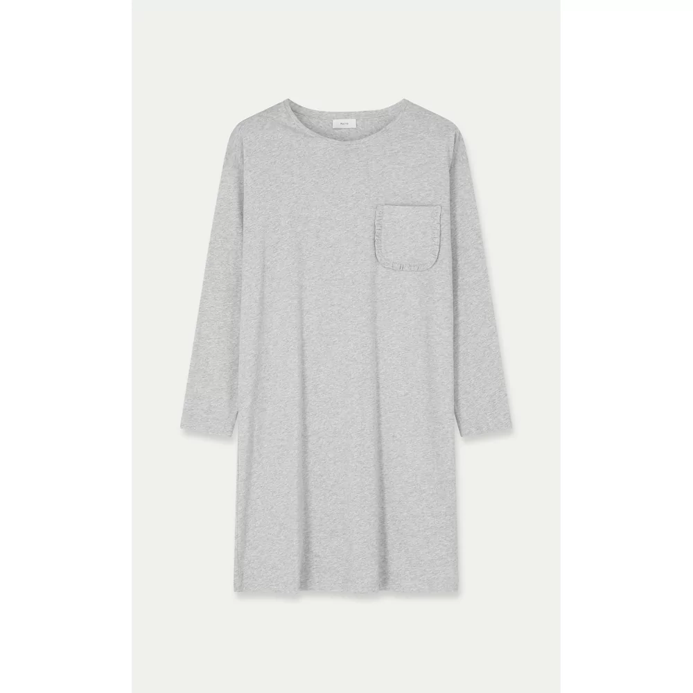 Pluto Caat Dames Nachtkleed - Grey Chine