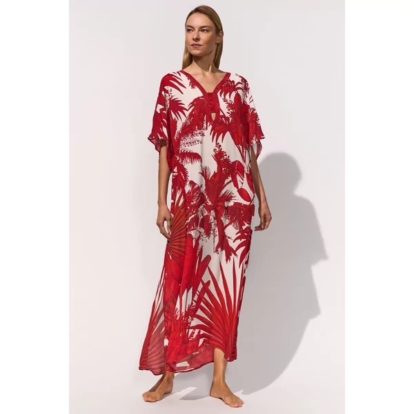 Maryan Mehlhorn Palmaria Kaftan - Creme Rouge