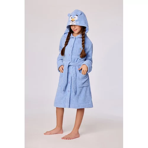 Woody Unisex Badjas - Blauw