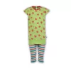 Woody Papegaai Meisjes Pyjama - groen papegaai all-over print