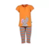 Woody Nijlpaard Meisjes Pyjama - oranje