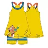 Woody Tijger Meisjes Pyjama - empire yellow