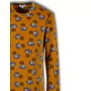 Woody Dodo Jongens Pyjama - oker dodo all-over print