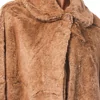 Lords & Lilies Dames Poncho - camel brown