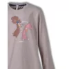 Woody Alpaca Meisjes Pyjama - beige cotton melange