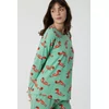 Woody Eekhoorn Dames Pyjama - z aop squirrel girls