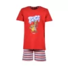 Woody Teckel Jongens Pyjama - felrood
