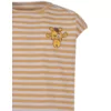 Woody Giraf Meisjes Pyjama - geel-wit gestreept