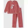 Woody Sneeuwschoenhaas Dames Pyjama - oudroze