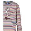 Woody Kat Dames Pyjama - multicolor striped