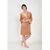Lords & Lilies Dames Nachtkleed - camel brown