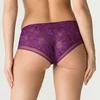 Twist Tough Girl Hotpants - purple sparkle