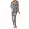 Schiesser Dames Pyjama - Darkgrey-melange