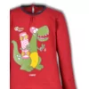 Woody Dino Meisjes Pyjama - donkerrood