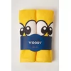 Woody Handdoek & Washand 2P - Geel