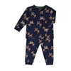 Woody Berggeit Jongens Pyjama - dark blue with goat
