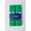 Woody Handdoek & Washand 2P - bright green