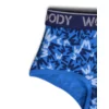 Woody Meisjes Short - W blauw all-over print