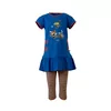 Woody Bij Meisjes Pyjama - Felblauw