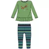 Woody Vos Meisjes Pyjama - poison green