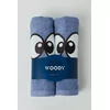 Woody Handdoek & Washand 2P - Blauw