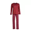Woody Flamingo Dames Pyjama - garnet red