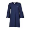 Lords & Lilies Dames Nachtkleed - donkerblauw