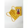 Woody Mandril Handdoek Met Rugzak - misted yellow