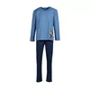 Woody Kat Heren Pyjama - BLUE