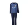 Woody Heren Pyjama - blauw gestreept