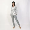 Barandi Ursula Dames Pyjama - Grijs