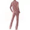 Lords & Lilies Dames Pyjama - roze bloemen all-over print