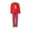 Woody Yeti Jongens Pyjama - christmas red