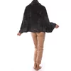 Lords & Lilies Dames Poncho - anthracite melange