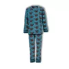 Woody Spookdiertje Jongens Pyjama - ijsblauw spookdier all-over print