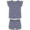 Woody Cavia Meisjes Pyjama - blauw cavia