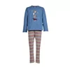 Woody Kat Dames Pyjama - BLUE
