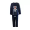 Woody Yeti Heren Pyjama - Blauw