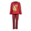 Woody Dino Meisjes Pyjama - donkerrood