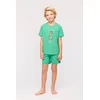 Woody Leeuw Jongens Pyjama - groen