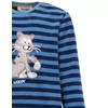 Woody Kat Heren Pyjama - dark blue - blue